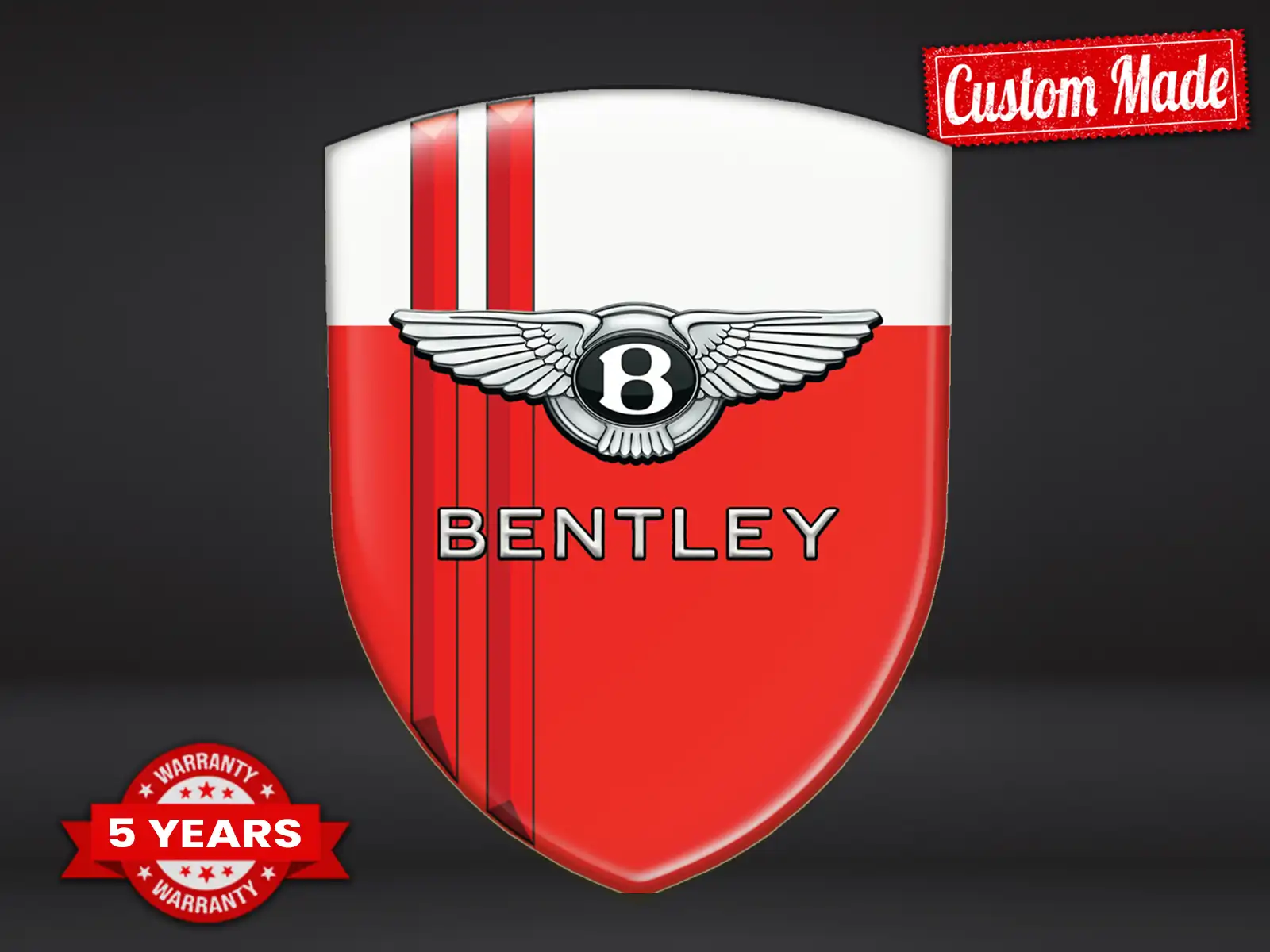 Bentley Stickers Vitre Auto Chic Max Pro Résistants